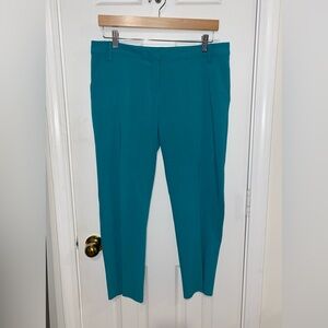 Kensie Teal Straight Leg Women's Pants